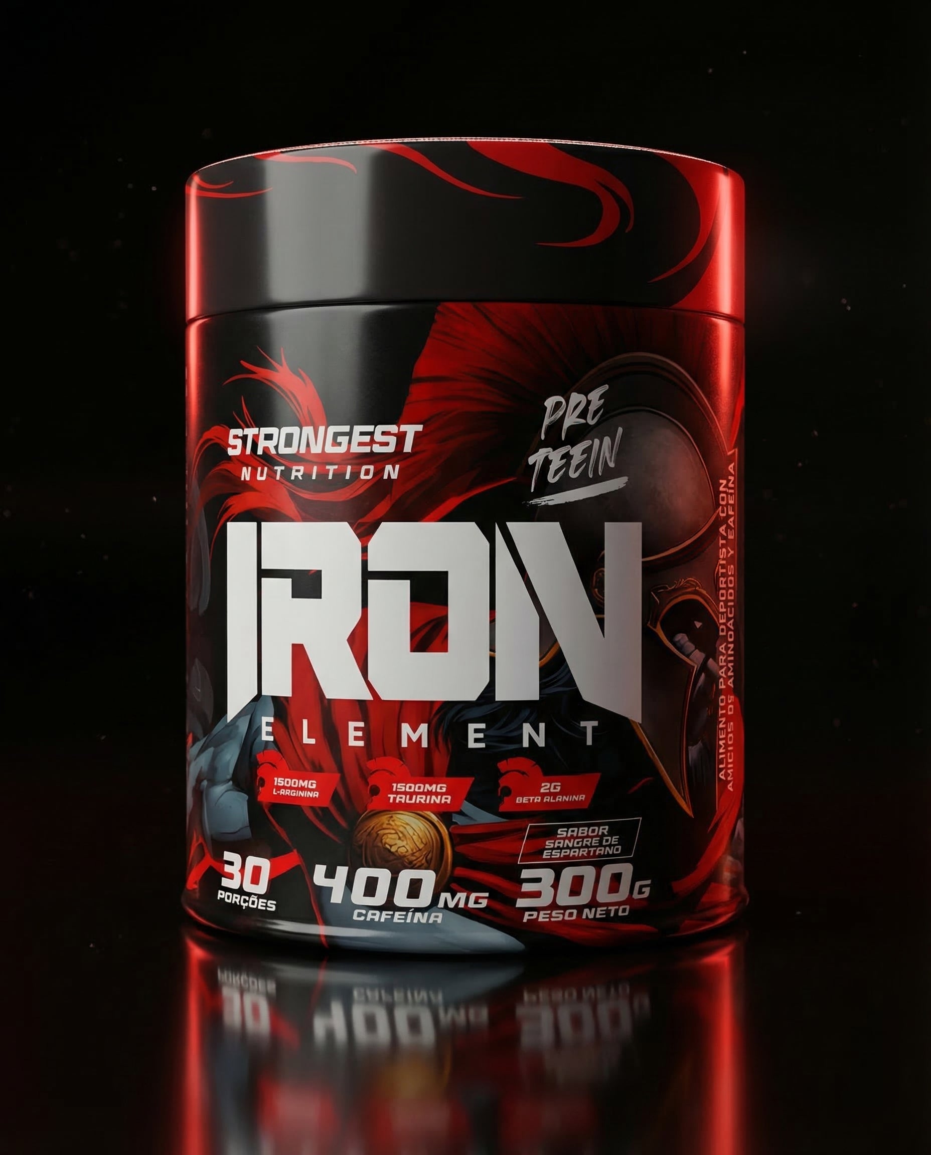 PRE ENTRENO SANGRE ESPARTANA – IRON ELEMENT
