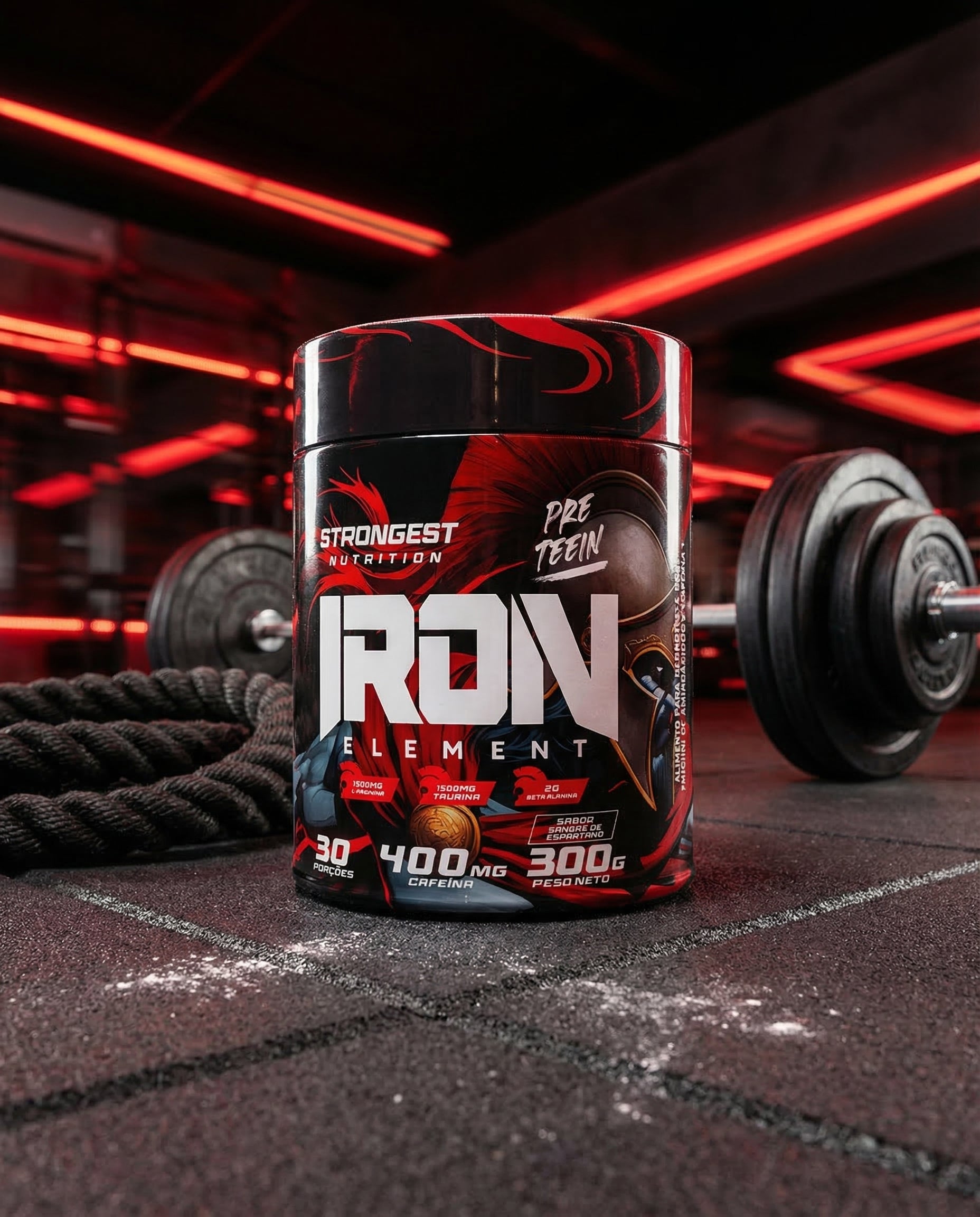 PRE ENTRENO SANGRE ESPARTANA – IRON ELEMENT